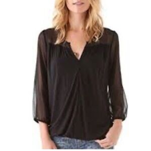Joie Soft Blouse Black size Medium